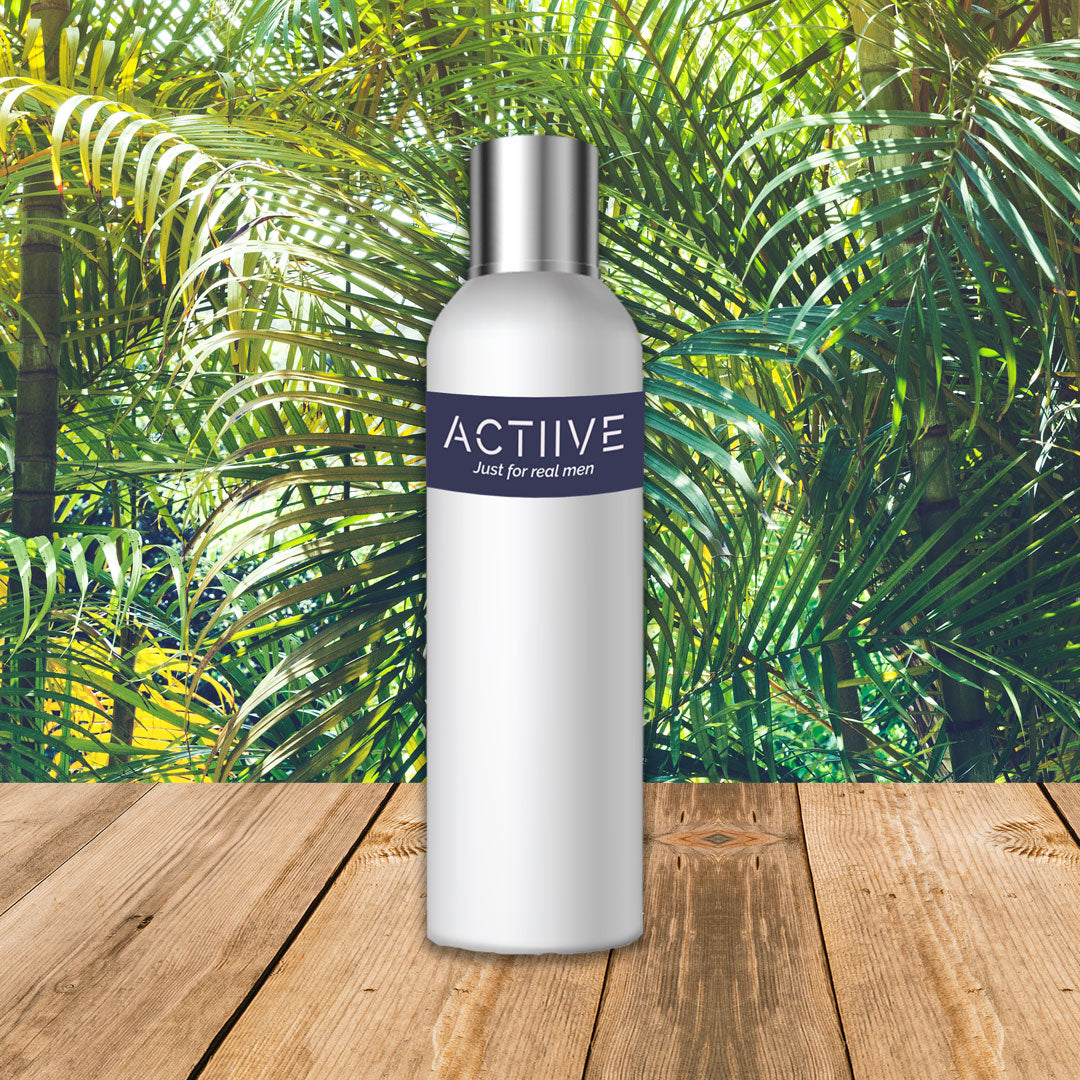 ACTIIVE – DANDRUFF SHAMPOO (7 oz) Background